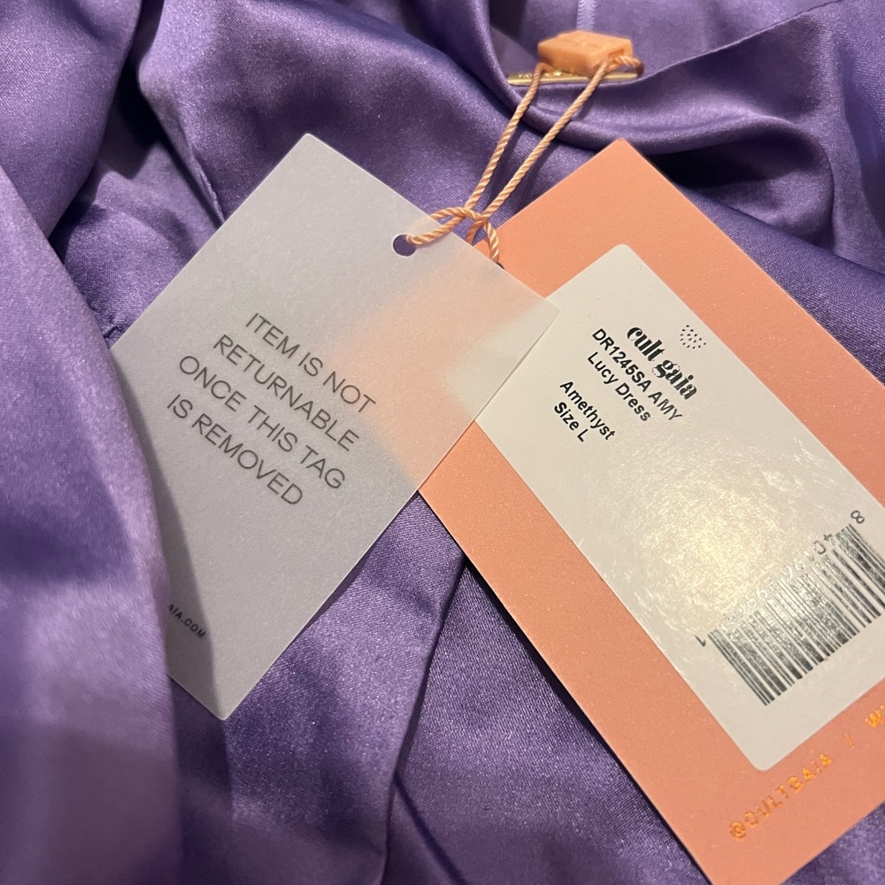 Cult Gaia Lucy Dress in Amethyst - Picture 5 of 5
